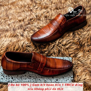 Giầy da công sở nam CS015
