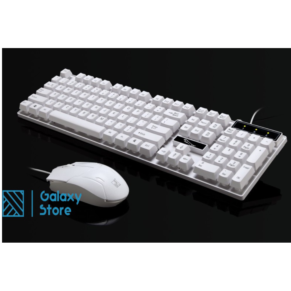 COMBO Bàn phím và chuột giả cơ có Led con báo dùng cho văn phòng chơi game | BigBuy360 - bigbuy360.vn