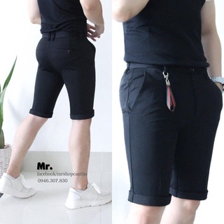 Quần sọt tây nam mùa hè co giãn 4 chiều chẩn fom