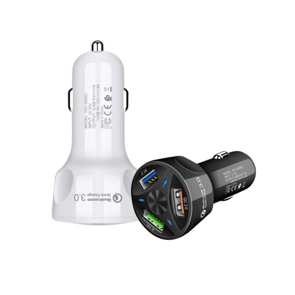 Cốc Sạc Nhanh 3A 3 Cổng USB QC 3.0 A2Y1 Cho iPhone Samsung Xiaomi