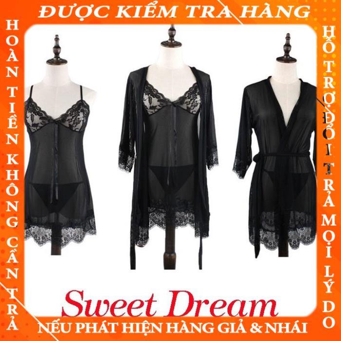 Đồ ngủ gợi cảm nữ sexy - cosplay kèm áo choàng  okhucli | BigBuy360 - bigbuy360.vn