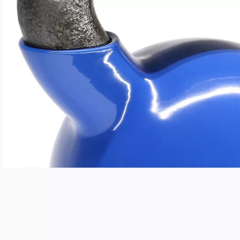 Tạ Bình Vôi,Tạ Quai Xách, Tạ ấm 16KG - KETTLEBELL Bọc Cao Su Cao Cấp Chính Hãng IRON BULL