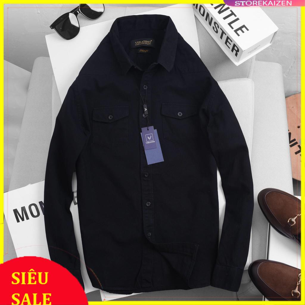 [ MỚI ] Áo Denim l Áo Sơ Mi Nam Dài Tay Nam Chất Dày Dặn_Sản Phẩm HOTT | BigBuy360 - bigbuy360.vn