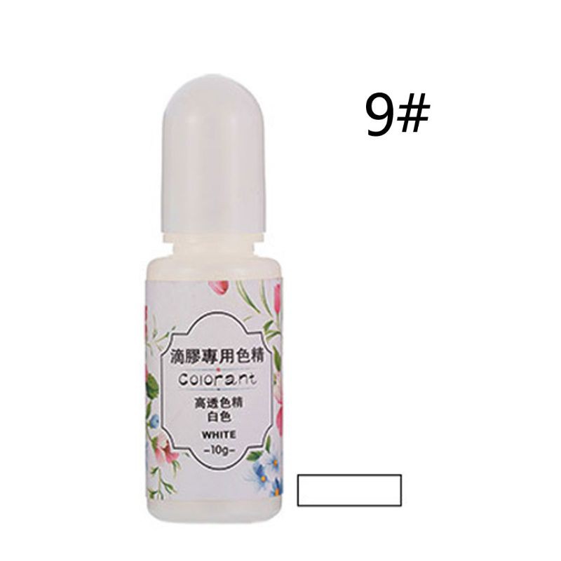 Set 1/ 13 lọ màu nhuộm nhựa Epoxy uv 10ml
