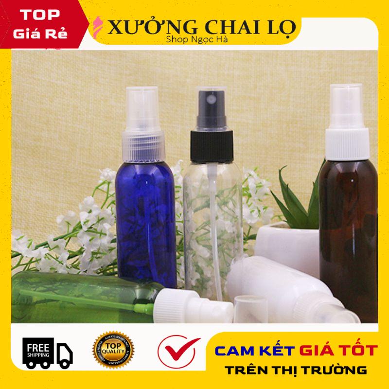 Chai Xịt Phun Sương ❤ [10ml-250ml] Chai nhựa pet chiết mỹ phẩm xịt phun sương đựng nước hoa, xịt sát khuẩn, nước rửa tay