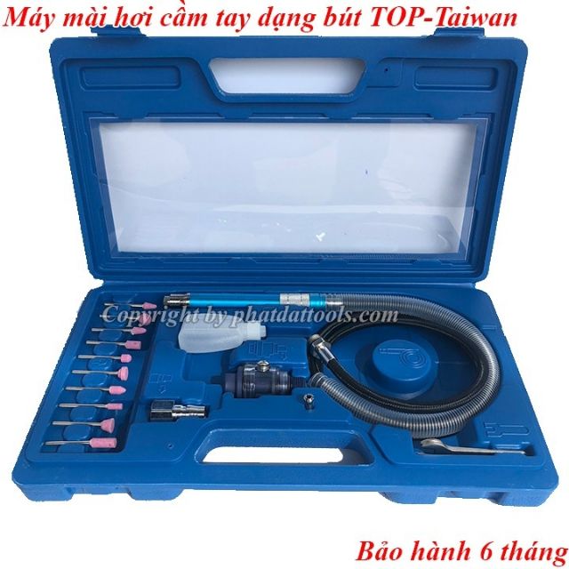 Bộ máy  mài hơi cầm tay mini dạng bút hiệu  TOP.