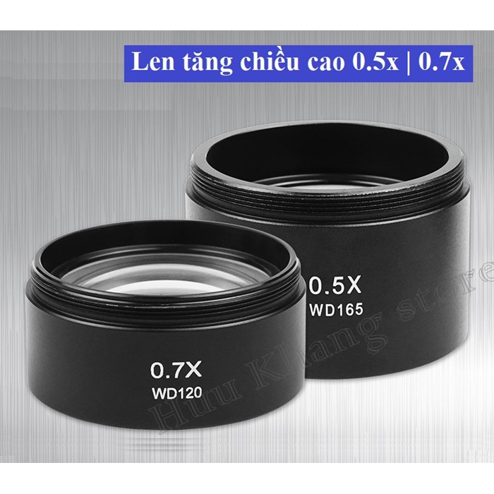 Len tăng chiều cao kính hiển vi 0.7x | 0.5x