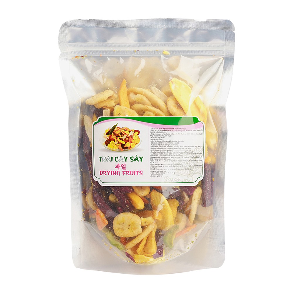 [HÀNG XUẤT KHẨU] Trái cây sấy tổng hợp 100g (Drying Fruits 100g) Tâm Hữu Dũng