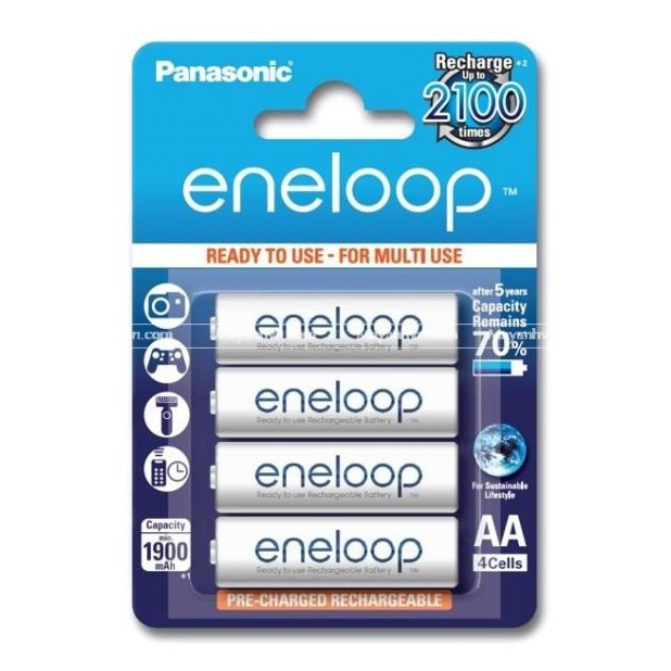 Pin máy ảnh Panasonic Eneloop 1900mAh vỉ 4 viên