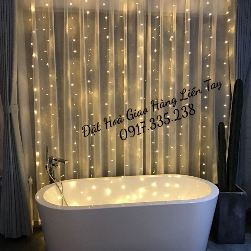 đèn led dài 5_6M trang trí ( cắm điện &amp; sai bin)