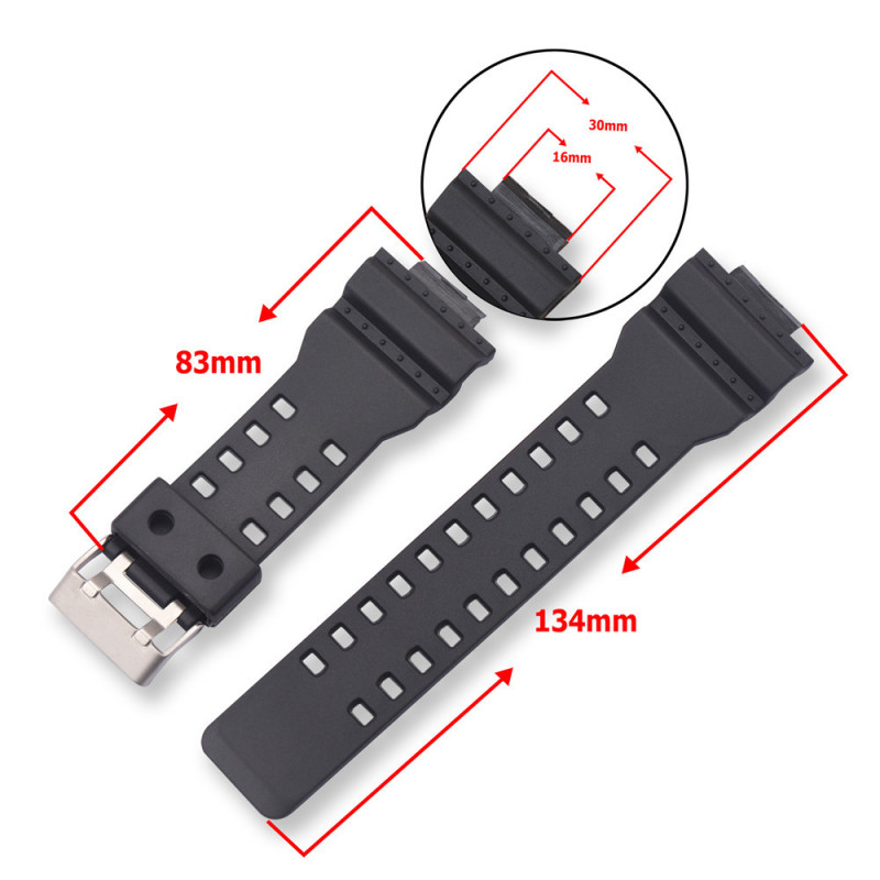 Dây Đeo Đồng Hồ Bằng Silicone Cao Su Cho Casio G Shock GA-100/110/120/150/200/300 GD-100/110/120 G-8900 GW-8900 GLS-100/GLS-8900 16mm | BigBuy360 - bigbuy360.vn