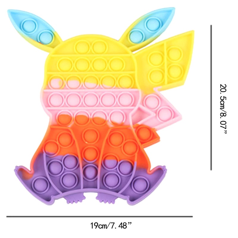 Đồ Chơi Bóp Giảm Căng Thẳng Hình Cầu Vồng