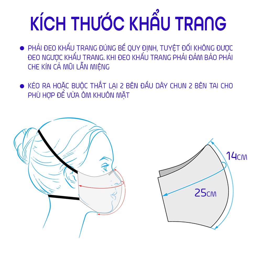 Khẩu trang vải tốt S.u.p.r.e.m.e_3521 CARTWELL vải poly cotton 100% ngăn bụi kháng khuẩn bảo vệ toàn diện cho bạn