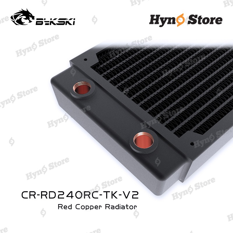 Rad đồng Bykski dày 40mm thiết kế mới CR-RD240RC-TK-V2 Tản nhiệt nước custom – Hyno Store