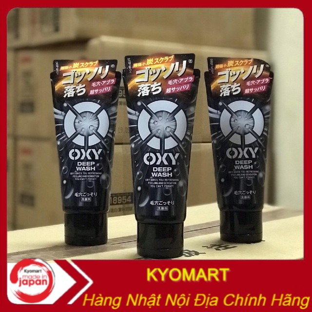 Sữa rửa mặt Oxy Deep Wash 130g dành cho nam