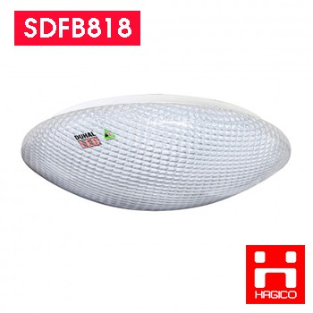 Đèn LED ốp trần mâm ốp trần Duhal SDFB KDFB818 ánh sáng trắng