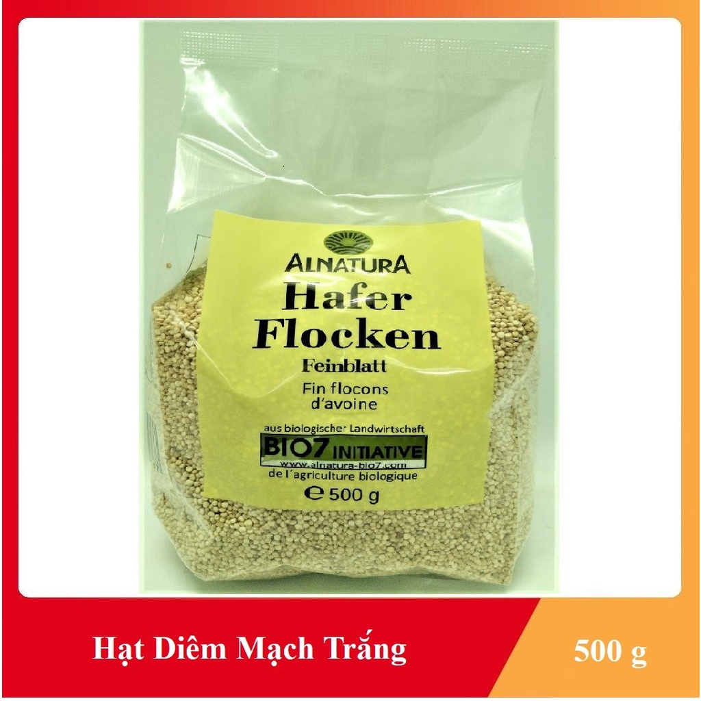 Hạt Diêm mạch trắng túi 500 gram Đức