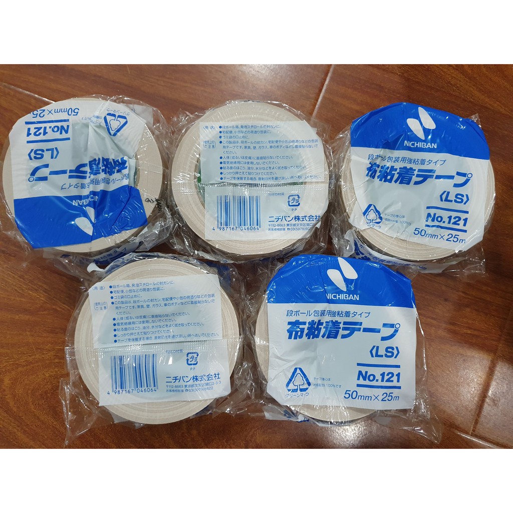 Băng Dính Vải Nhật Bản Cao Cấp Made in Japan Dính Siêu Bền Chắc Chắn Chịu Nhiệt Tốt Chất Lượng Cao