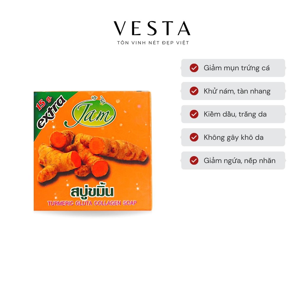 Xà Phòng Nghệ - Soap Xà Bông Tẩy Tế Bào Da Chết Body Jam Extra Giảm Mụn Lưng Trắng Da | BigBuy360 - bigbuy360.vn