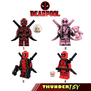 Minifigures nhân vật siêu anh hùng Deadpool