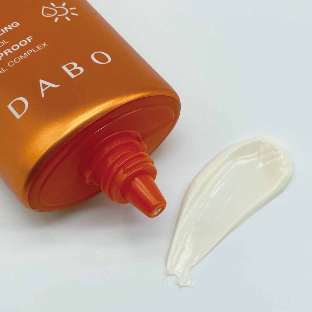 MẪU MỚI MÀU CAM- Kem Chống Nắng Hoa Cúc Trắng Da Sạch Nhờn Dabo Whitening Sunblock Cream Hàn Quốc (70ml)