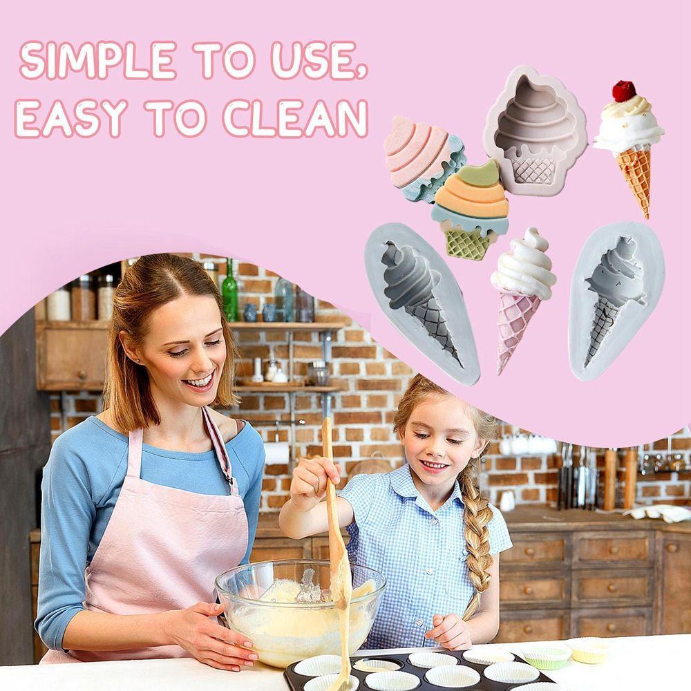 AUGUSTINA Khuôn Silicone Làm Bánh Sinh Nhật Cho Bé