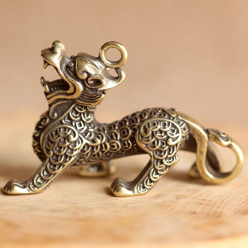 Móc khoá tỳ hưu chiêu tài lộc may mắn