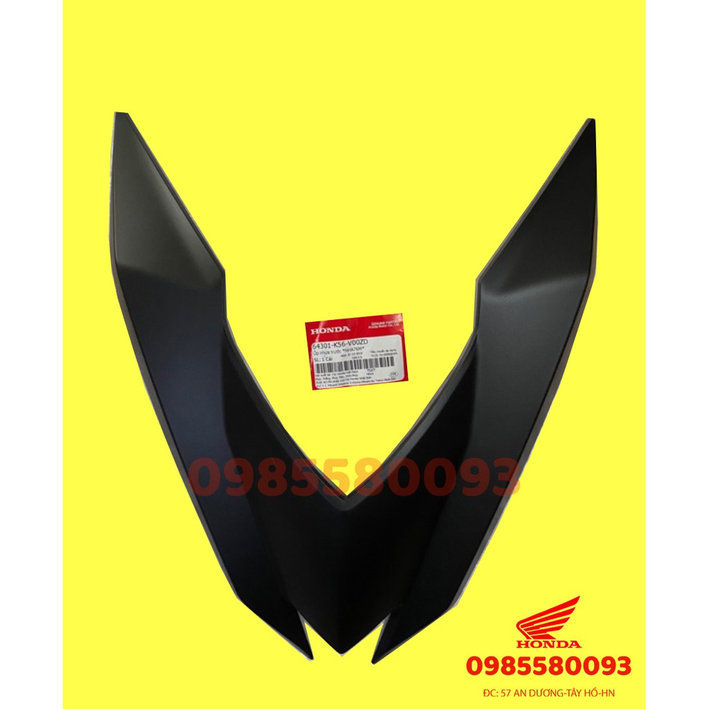 Dè chắn bùn trước winner v1 màu xanh biển chính hãng honda