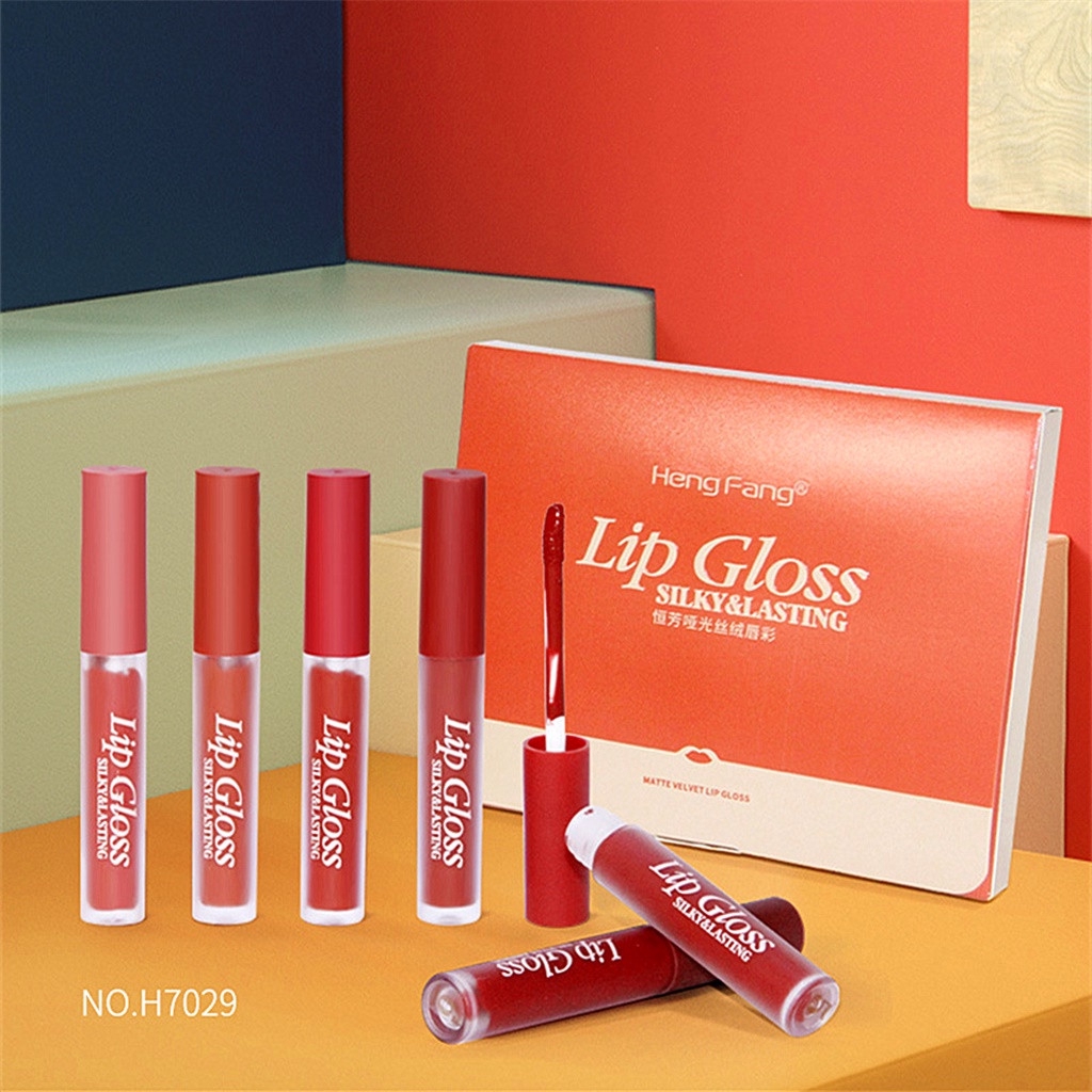 Set 6 son kem mịn mượt như nhung kháng nước lâu trôi 24 giờ và giữ ẩm cho môi | BigBuy360 - bigbuy360.vn