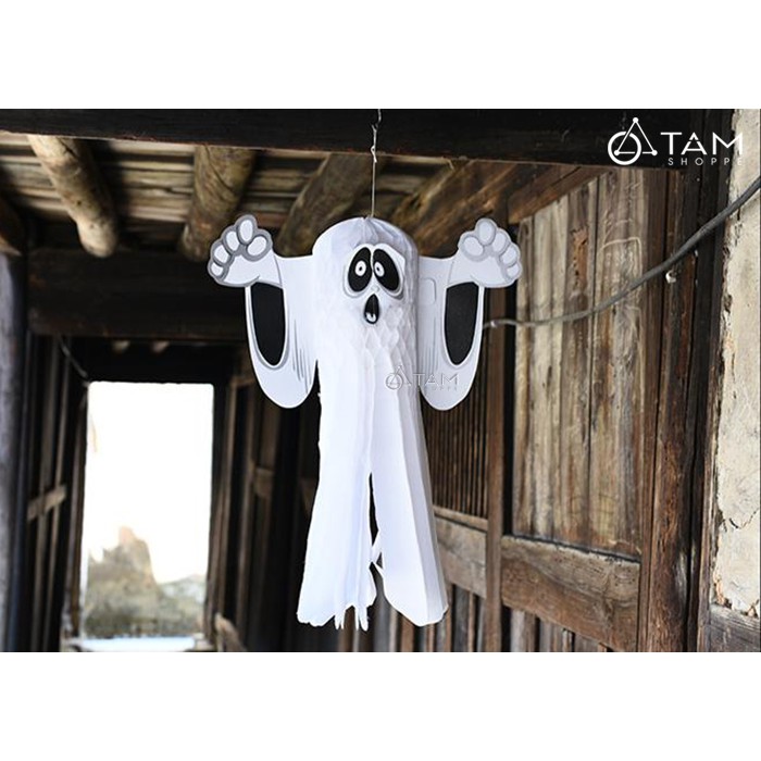 Mô hình con ma Halloween treo trang trí cao 55cm số 18 TAN