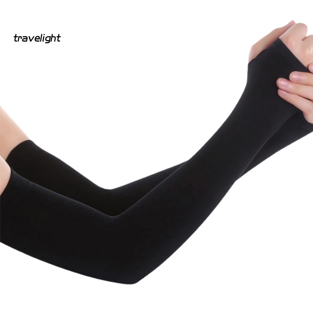 (Travelight) Găng Tay Che Nắng Làm Thon Gọn Cánh Tay Khi Đi Xe Đạp