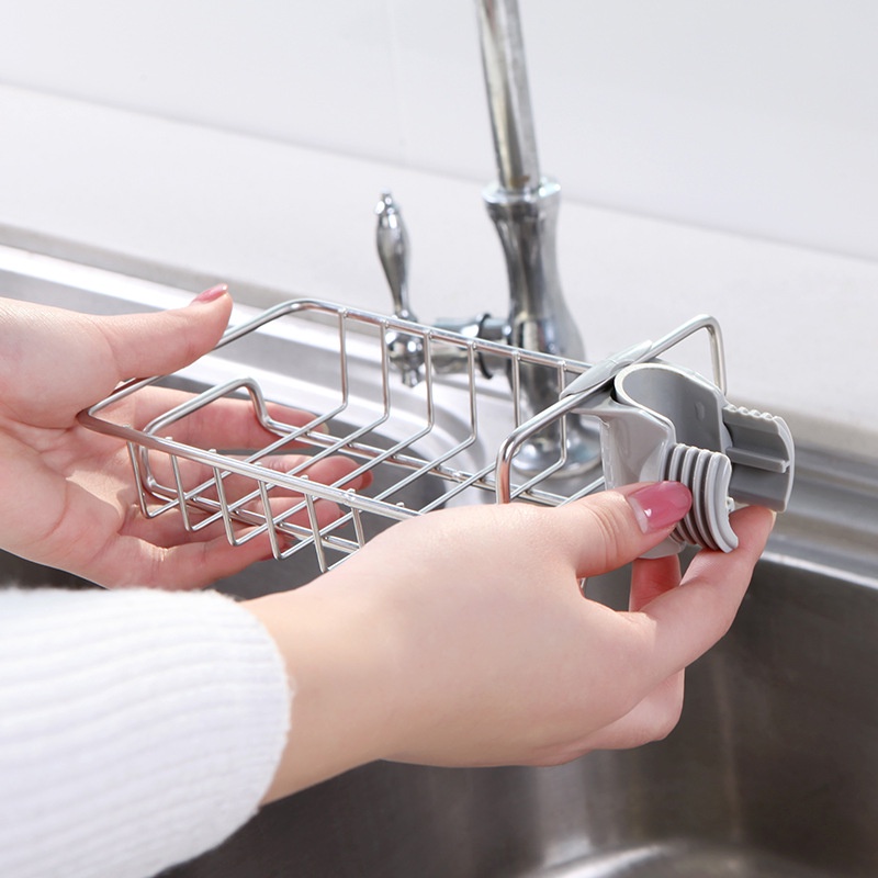 Giá Treo Để Đồ Rửa Chén Bát Inox Tại Bồn Cao Cấp