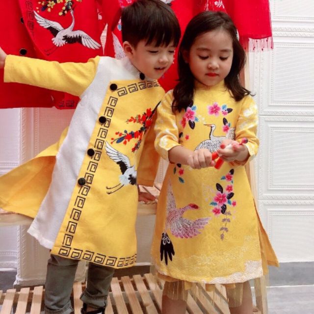 Áo dài bé gái/trai