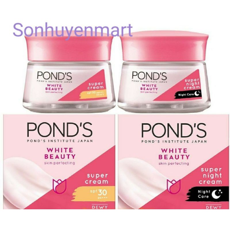 Kem dưỡng trắng da ban ngày bà ban đêm POND'S 50g