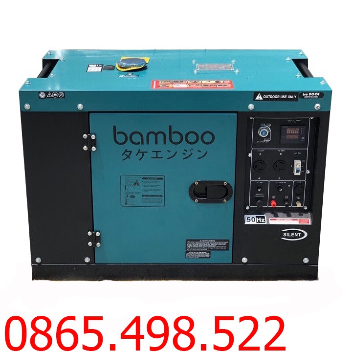 Máy phát điện chạy bằng dầu Diesel 8KW 1 pha