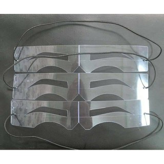 Dụng cụ phun xăm thẩm mỹ - bộ khuôn vẽ lông mày 3 dáng Vietlips hỗ trợ phun xăm