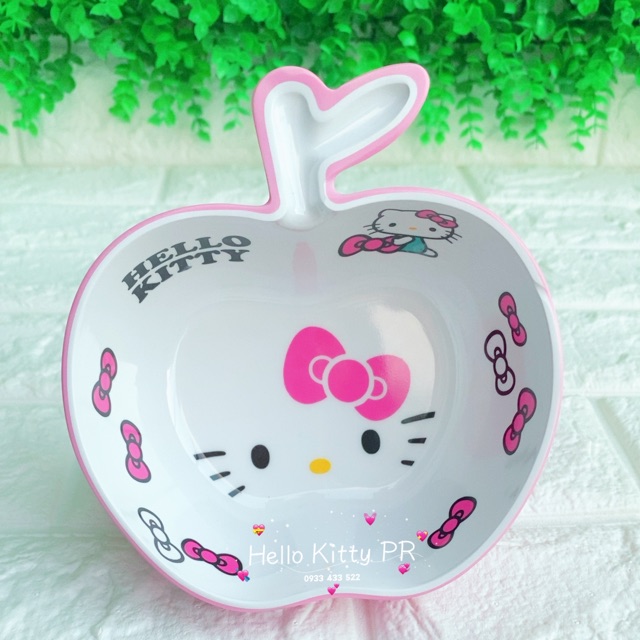 Chén hình trái táo Hello Kitty - Doremon Doraemon