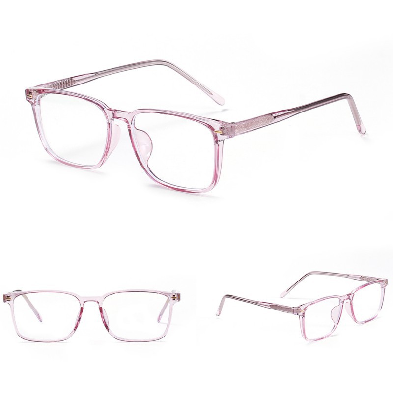 Mắt Kính Chống Ánh Sáng Xanh Phong Cách Retro Hàn Quốc