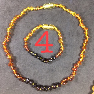 Bộ vòng hổ phách Amber