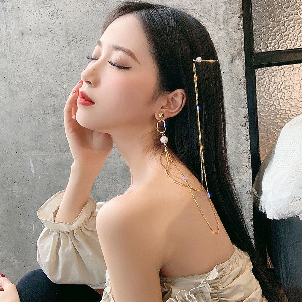 Khuyên Tai Lủng Lẳng Phong Cách Hàn Quốc Thời Trang Cho Nữ