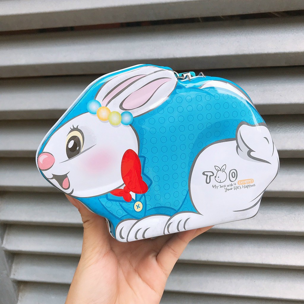 SIÊU HOT  ĐỒ CHƠI CHO BÉ KÉT SẮT TIẾT KIỆM MINI HÌNH TRÂU, THỎ, VOI DỄ THƯƠNG SL