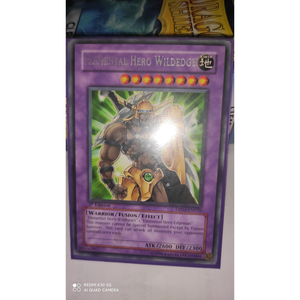 Thẻ bài TCG Elemental Hero Wildedge - Rare