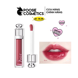 [Fullbox] Son Dior Addict Stellar Gloss - 754 Magnify Hồng Mận