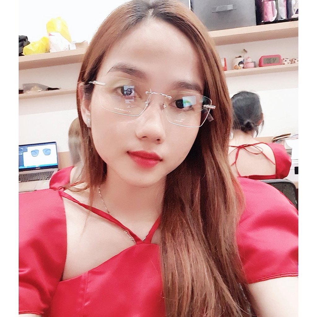 Gọng kính nam nữ thời trang Chopard VCHF35J 579Y chính hãng