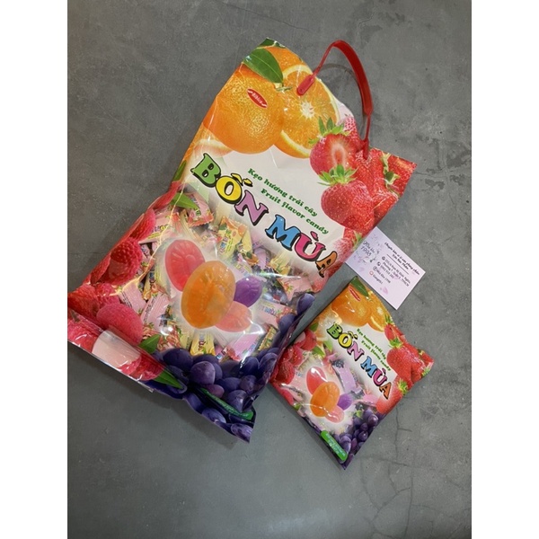 Kẹo Alpenliebe Vị Dâu Kem / Sữa Caramen 115g / kẹo bốn mùa Bibica