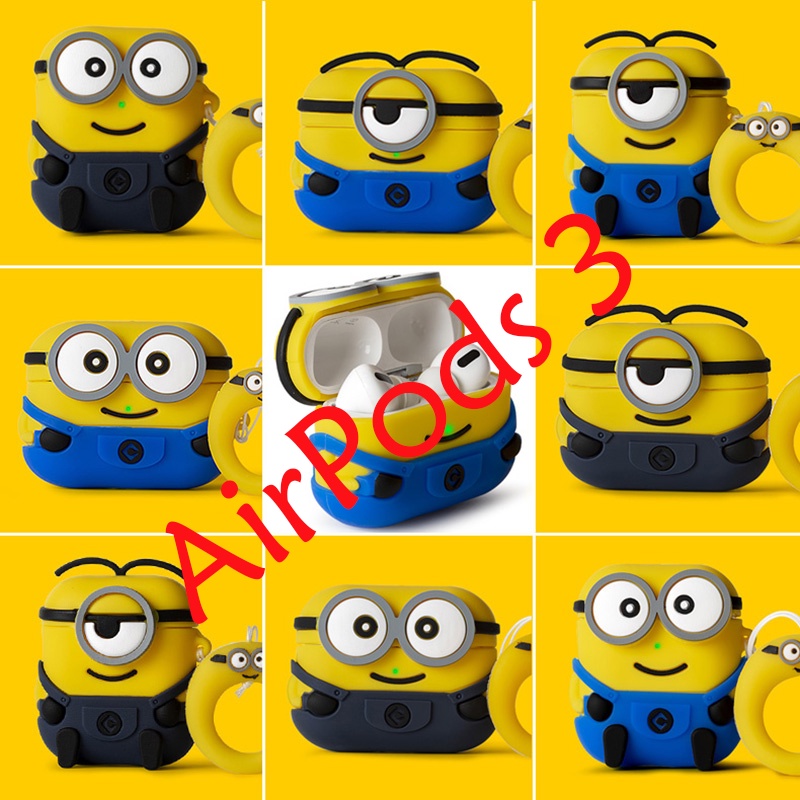 Vỏ Bảo Vệ Hộp Sạc Tai Nghe compatible AirPods 3 / 3rd) 2021 Surcompatible AirPods3 3rd compatible AirPods2gen Ốp