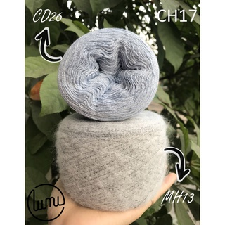Lumi - set len siêu ưu đãi - len mohair và cotton đan móc ch11-ch20