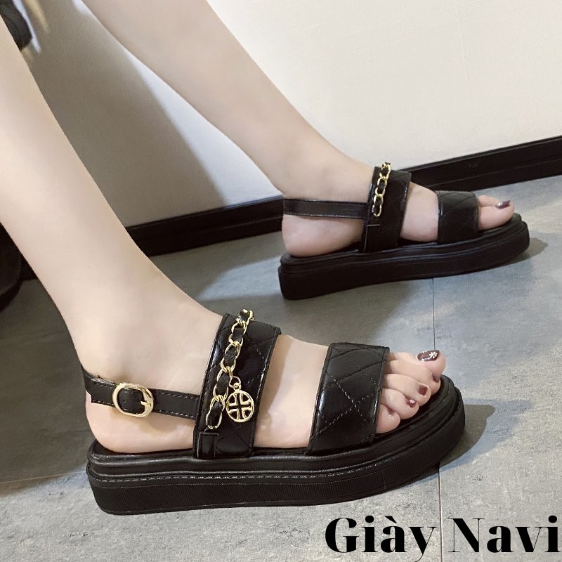 Sandal Nữ Đẹp Dép Quai Hậu Nữ Giày Sandal Nữ Mẫu Hot Nhất Mùa Hè Năm Nay NAVI002