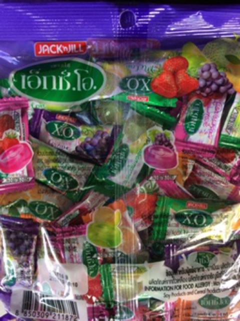FREESHIP ĐƠN 99K_Kẹo XO trái cây Thái Lan