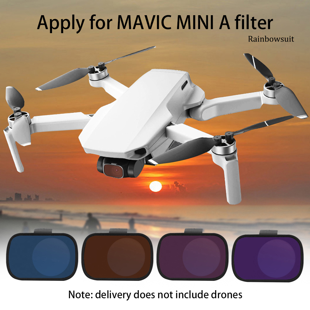 Kính Lọc Uv Cpl Nd8 / 16 / 32 Cho Máy Ảnh D-Ji Mavic Mini